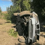 BMW з’їхало у кювет та перекинулось: у Яготині сталося ДТП, постраждав пасажир